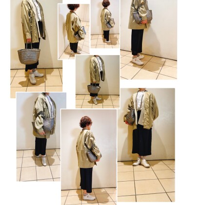 軽やかに羽織る、大人のミリタリージャケット