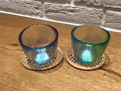 江戸硝子　空のいろどり