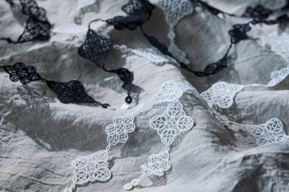 装いを仕上げる、工芸アクセサリー💎