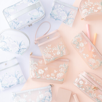 【売れてます！】新作のメッシュポーチシリーズ🌸