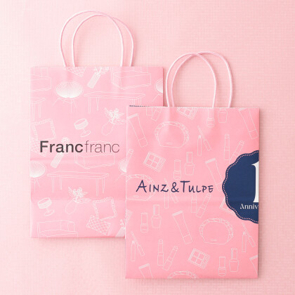 アインズ＆トルペ  Francfranc１周年企画！限定ノベルティ配布中！！