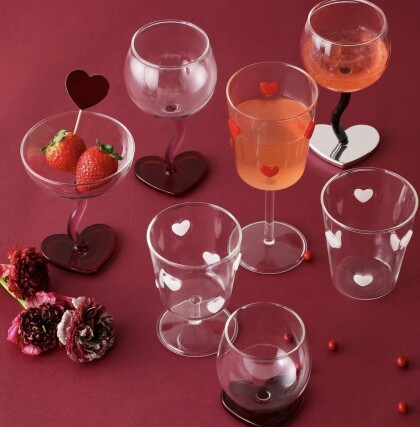 明日はバレンタインデー💗おすすめグラスシリーズ🥂