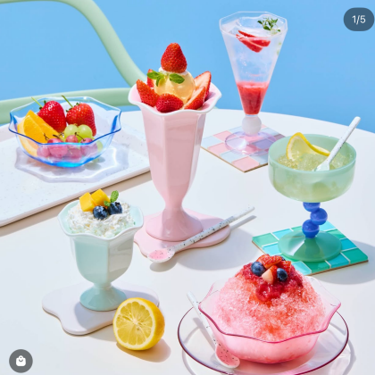 ご自宅で甘くて涼しげなカフェタイムを過ごしませんか？🤭
