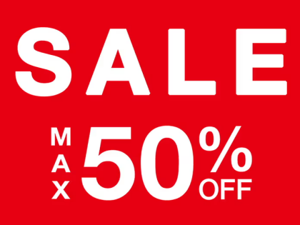【MAX50％OFF】SUMMER SALE開催中🌟
