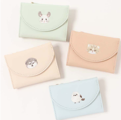 かわいいモフモフな4匹の動物たちがサイフやケア用品として登場！！