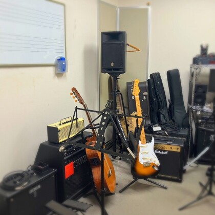 【音楽教室】レッスン室のご紹介　～ドラム＆ギター編～