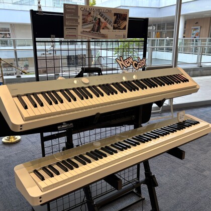 人気卓上ピアノの新色登場！