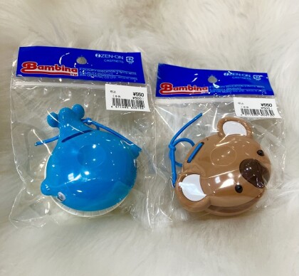 可愛い動物モチーフのカスタネットございます🐟🐨
