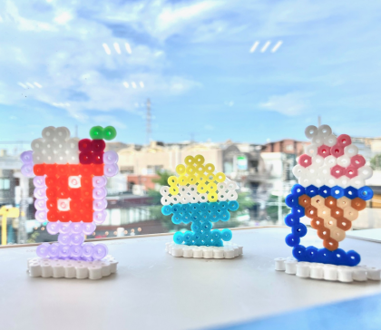 【キドキド入場者限定！】アイロンビーズを使ったモチーフストラップ作り
