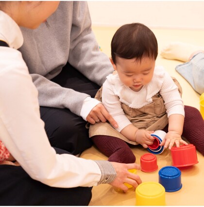【ベビーイベント】あそび場デビュー