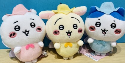 ちいかわ📚ぽてたまぬいぐるみ🍄