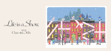 【Chacott 75周年プレゼント】イラストレーター 柿崎 サラさんコラボ ステッカー