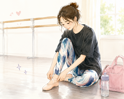 🌿好きなときに、好きなだけ。チャコットのビジター受講で、秋に向けて軽やかに。