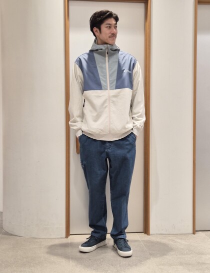 使い勝手抜群防風パーカー