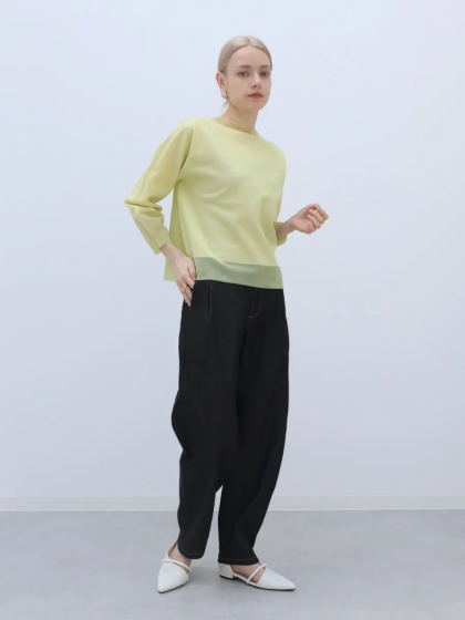 旬のシアー×ニット☘️