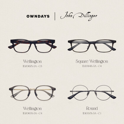 OWNDAYS | John Dillinger