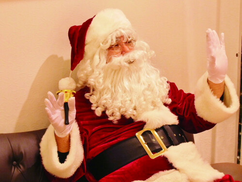 【クリスマス】サンタさんと写真を撮ろう