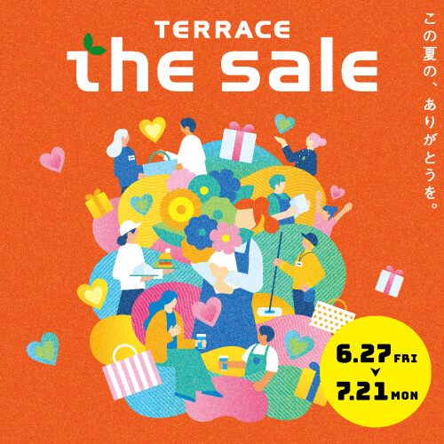 TERRACE the sale