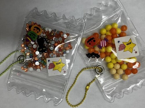【キッズベースキャンプアルファ】シャカシャカ！ハロウィンキーホルダーづくり
