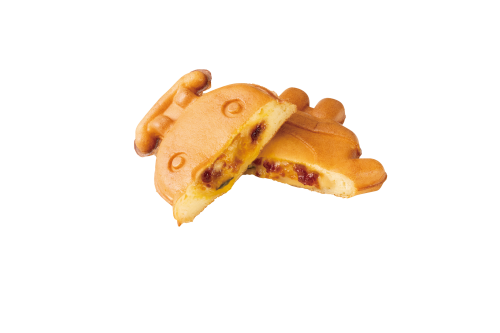 銀のあん たまプラハロウィンコラボ商品「のるるん焼 カラメルパンプキン味」販売