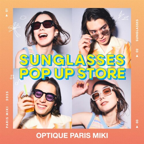 【オプティック パリミキ】POP UP SHOP