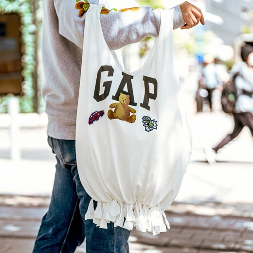 【ギャップ/ギャップキッズ】 無地Tシャツを使ってオリジナルエコバックを作ろう