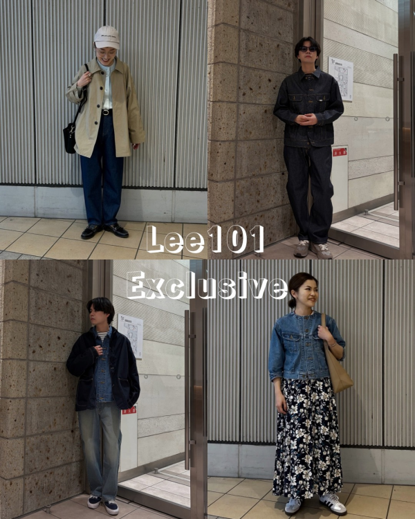 【STAFF STYLING】別注Lee101を使ったコーデ紹介！