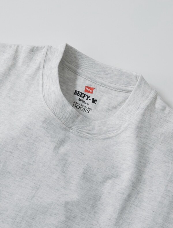 【Exclusive Item】 型から別注した"Hanes×URBAN RESEARCH DOORS BEEFY-T "が今季も登場