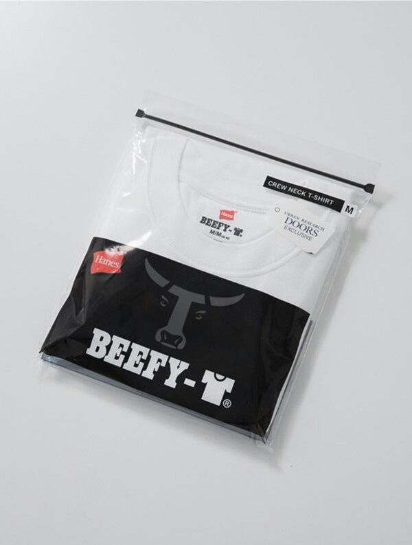 【Exclusive Item】 型から別注した"Hanes×URBAN RESEARCH DOORS BEEFY-T "が今季も登場