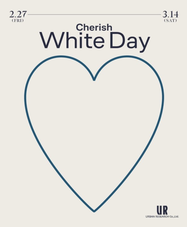 【Cherish Whiteday】ホワイトデーフェア開催中