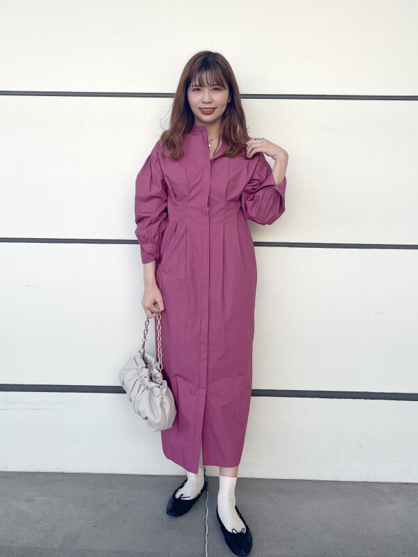目を引く春ワンピ入荷しました♡