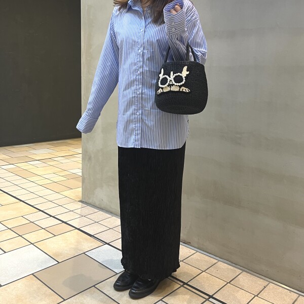 持つだけでオシャレなかごバッグ♪