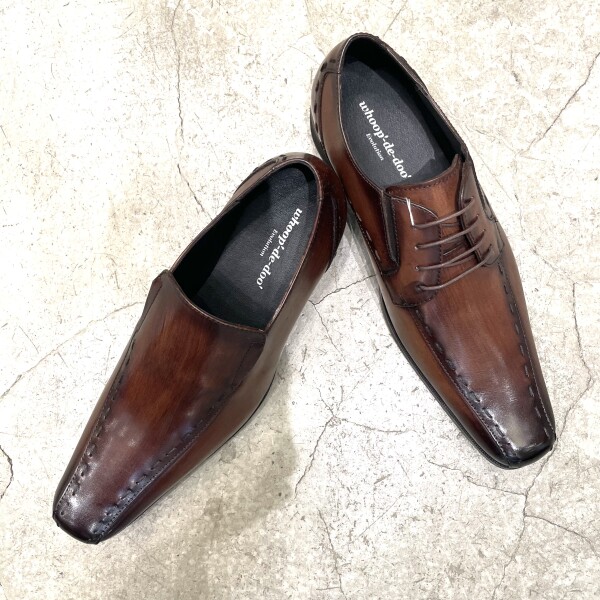 【whoop'-de-doo' 】フープディドゥ かぶき染めドレスシューズ