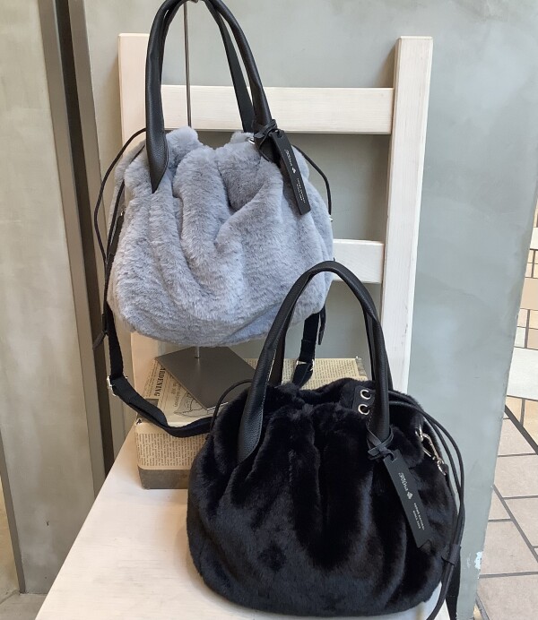 【Folna】エアリーファーのふわふわBAG☆★