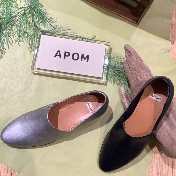 【APOM】レザーシューズ入荷しました☆