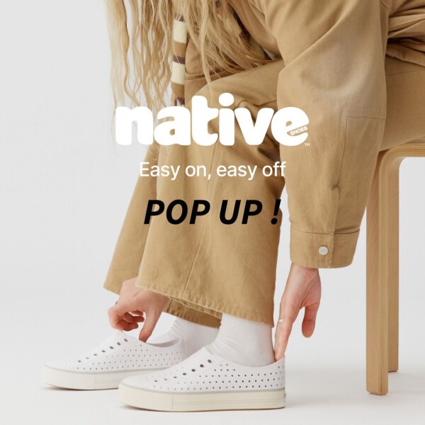 【native】POP UP 開催中！！