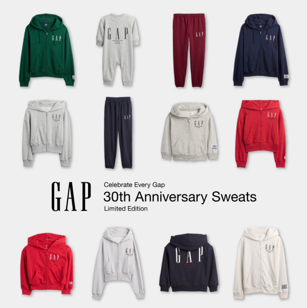 Gap 30th POP-UP SHOP オープンしました！