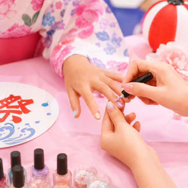 たまプラーザ夏祭りネイルサービスイベント💅