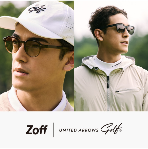 「Zoff｜UNITED ARROWS」から、新シリーズ「Zoff｜UNITED ARROWS GOLF」が登場！