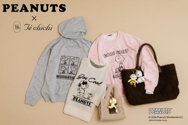 PEANUTS × Te chichi コラボアイテム登場✨