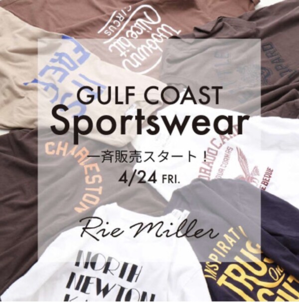 GULFCOAST SPORTSWEAR 別注プリントＴシャツ