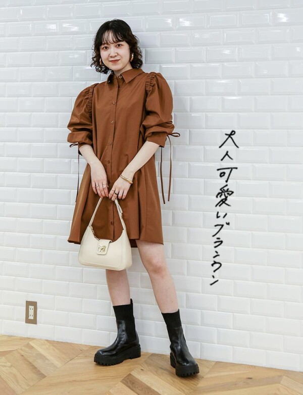 ＜SHOP PRESSプロデュース企画・４・＞着回しできる♡マルチwayミニシャツワンピが登場！