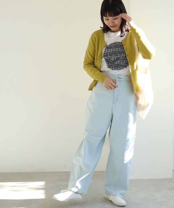 MODERN  くるみボタンカーディガン