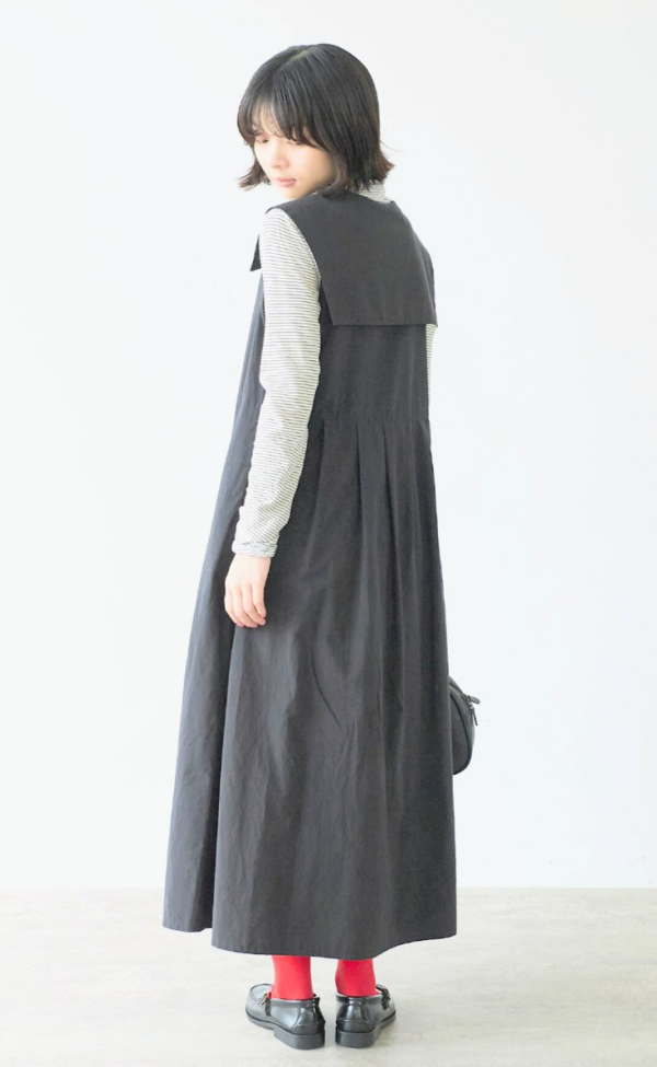 大人になっても「可愛い」を諦めない。上質素材で楽しむセーラー衿ワンピース