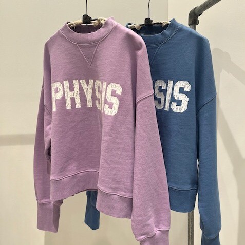 【NEW】硫化バイオ加工裏毛プルオーバー