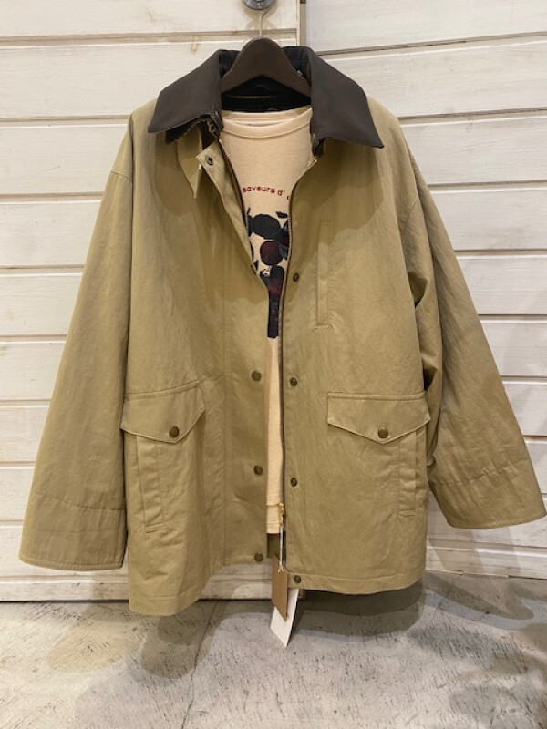 【新商品】C/N　異素材衿ライナー付きコート