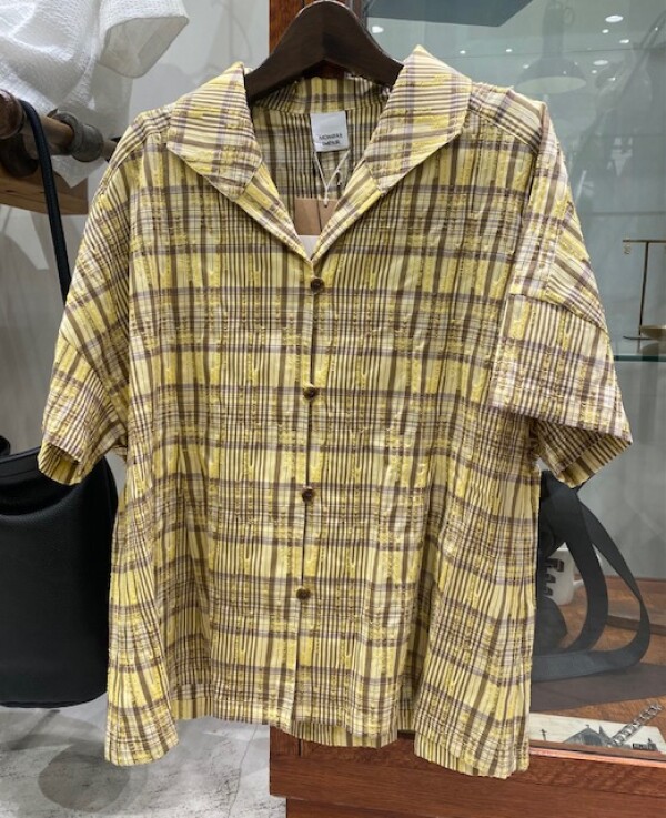 【新商品】ミニグランジチェック　ショートシャツ