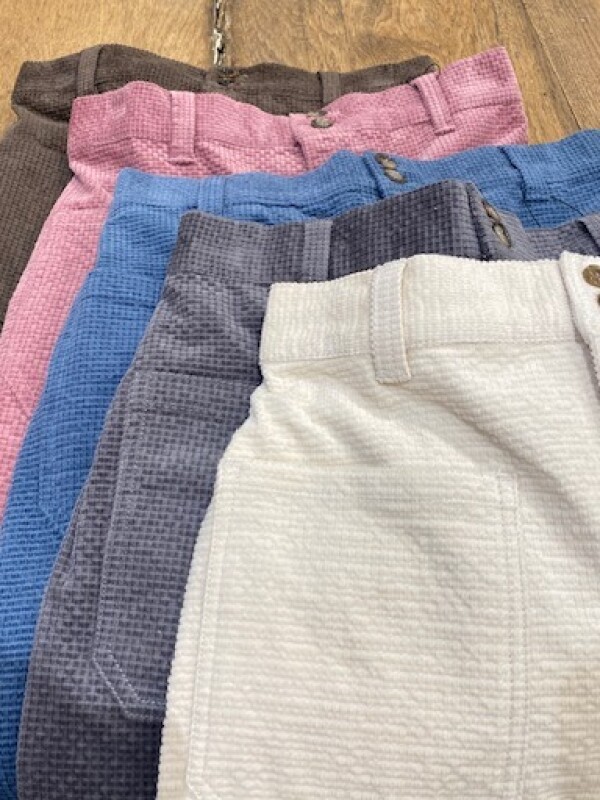 【新商品】変形コーデュロイ　フレアパンツ