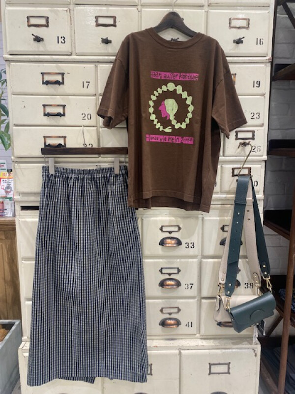 【新商品】三つ編みPT　ワイドTEE