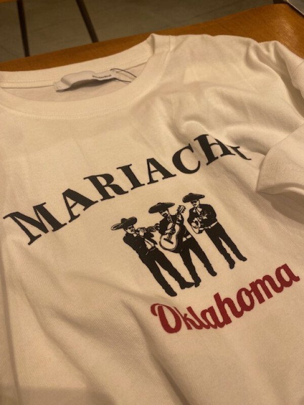 マリアッチプリント　クルーネックTEE